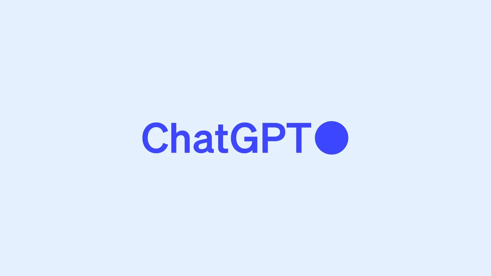 챗지피티 — ChatGPT